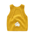 Pull enfants hiver couleur unie col roulé Gilet pull enfant